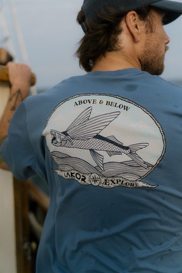 Lakor Above and Below Back T-shirt - Bering Sea